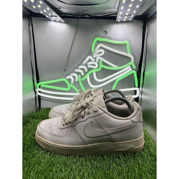 Nike Air Force 1 Low White 314192-117 Size 7Y Womens 8.5‎ Triple White - Picture 1 of 8